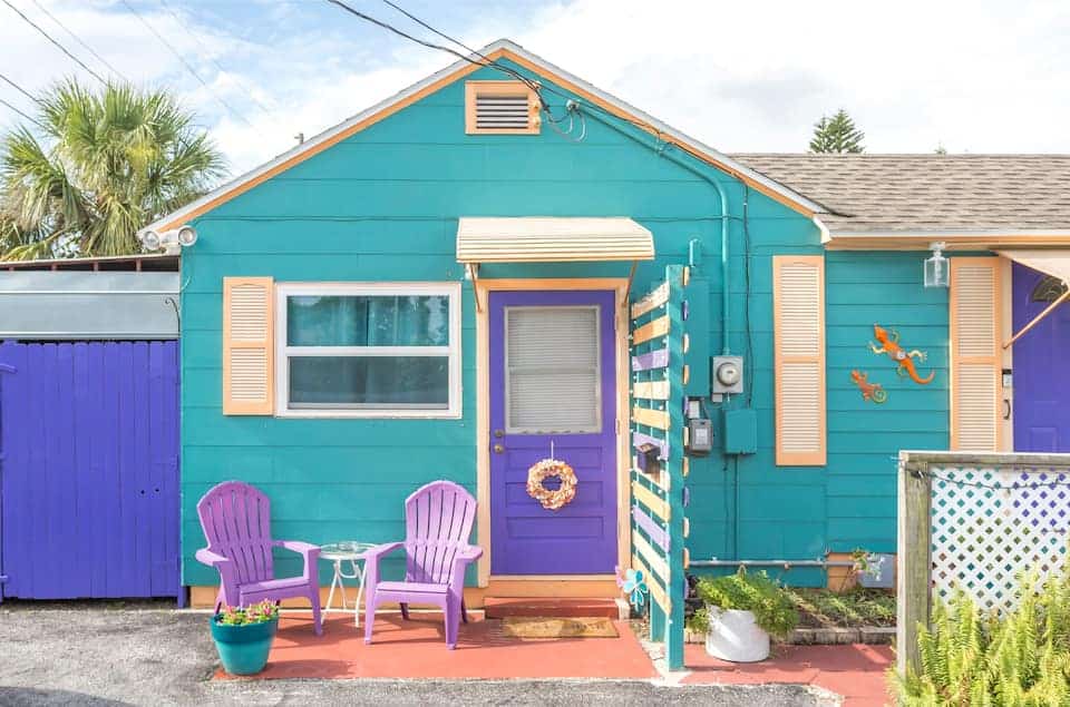 This quirky and colorful studio is in tune with its location in gulfport! 