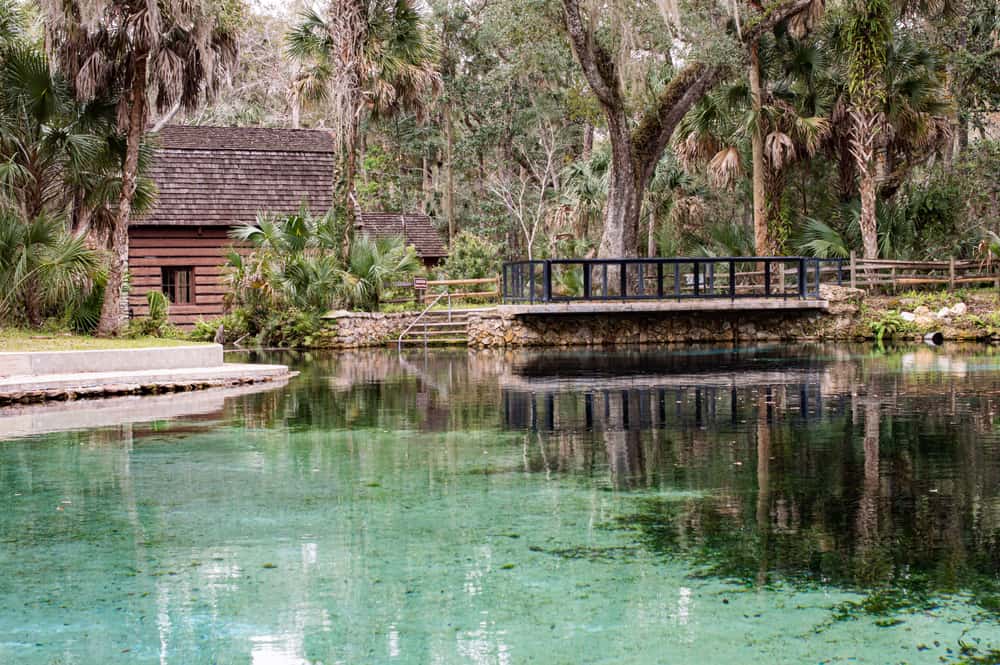 Mill house at Juniper Springs in Ocala National Forest. 