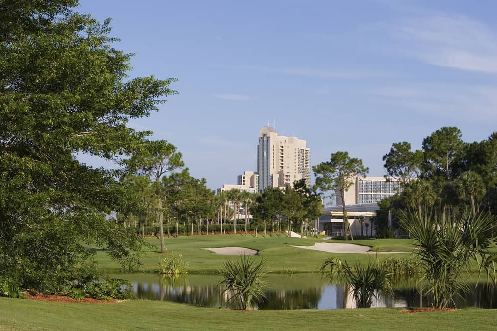 The Waldorf Astoria resort property is one of the best golf courses in Florida located in Orlando.