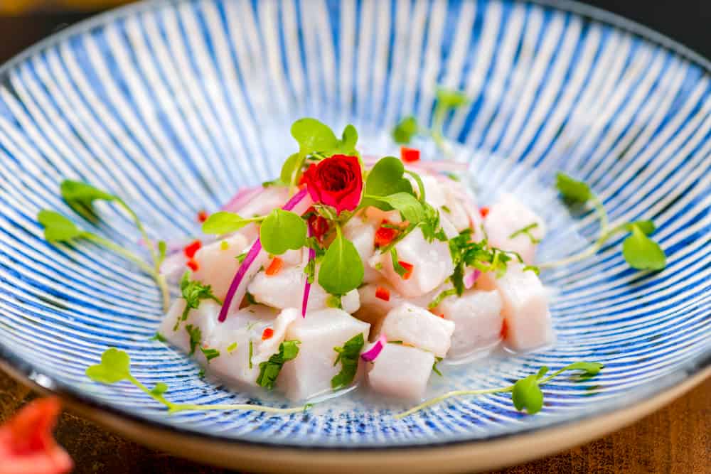 Try the ceviche at El gaucho Inca