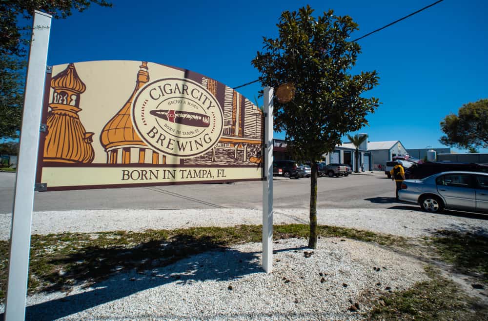 Cigar city is one of the most popular breweries in Tampa.