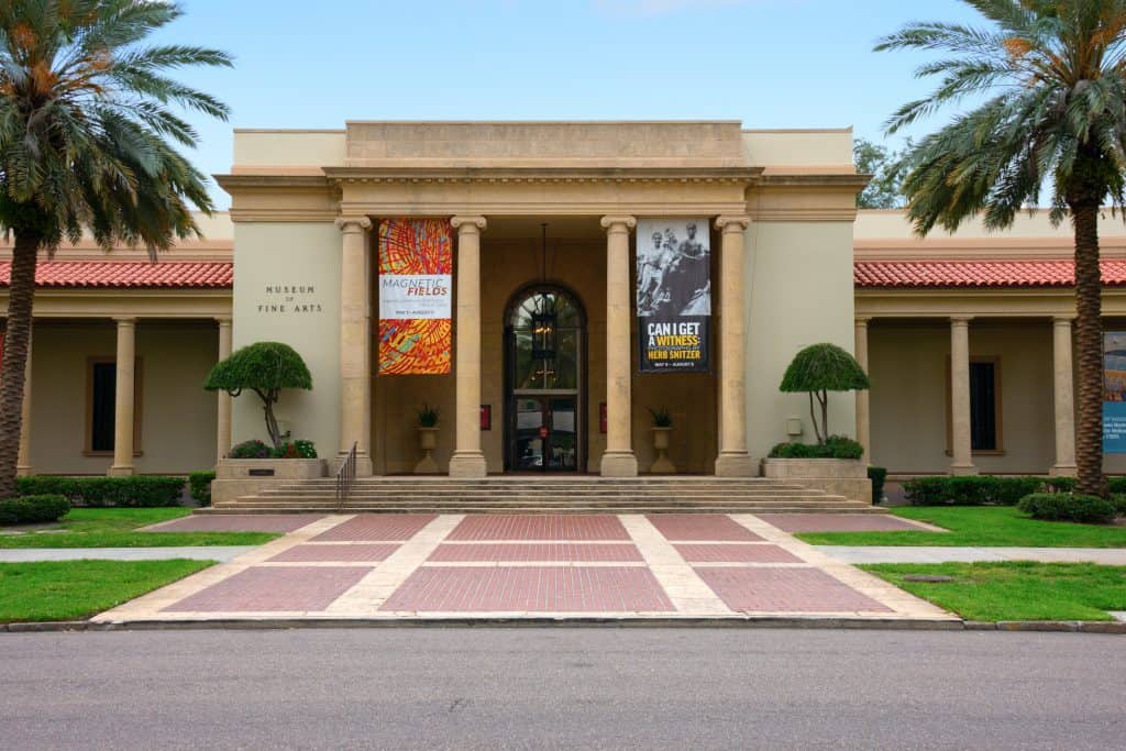 The Museum of Fine Art in St. Petersburg, Florida.