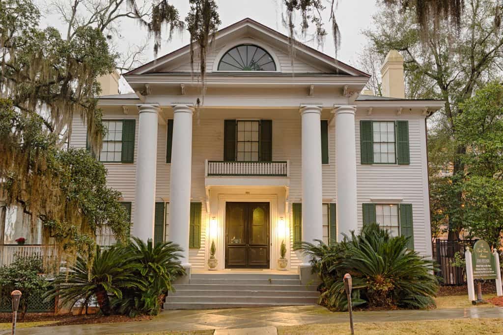 The Knott House, where the Emancipation Proclamation was read in Florida, one of the most historical things to do in Tallahassee.
