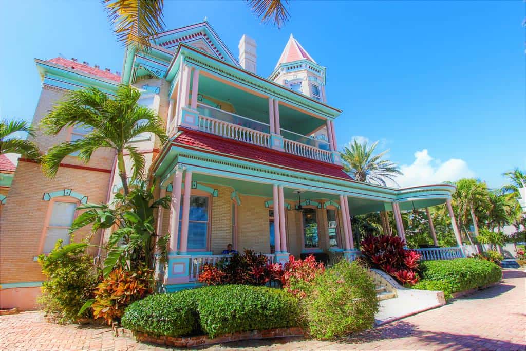 One of the beautiful hotels in key west