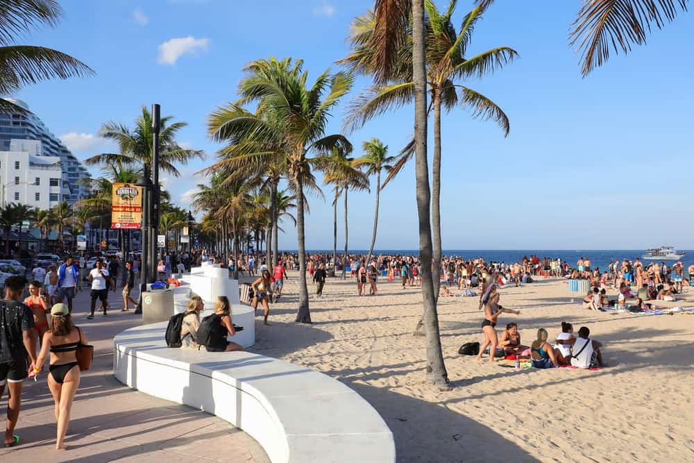 fort lauderdale just north of miami is known for its beaches and nightlife