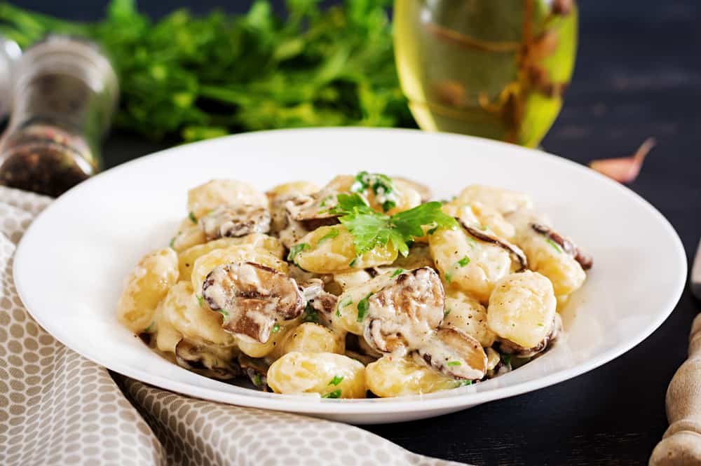 Try the Gnocchi at Cecconi one fo the Italian restaurants in Miami Beach located in Soho House South  Beach.