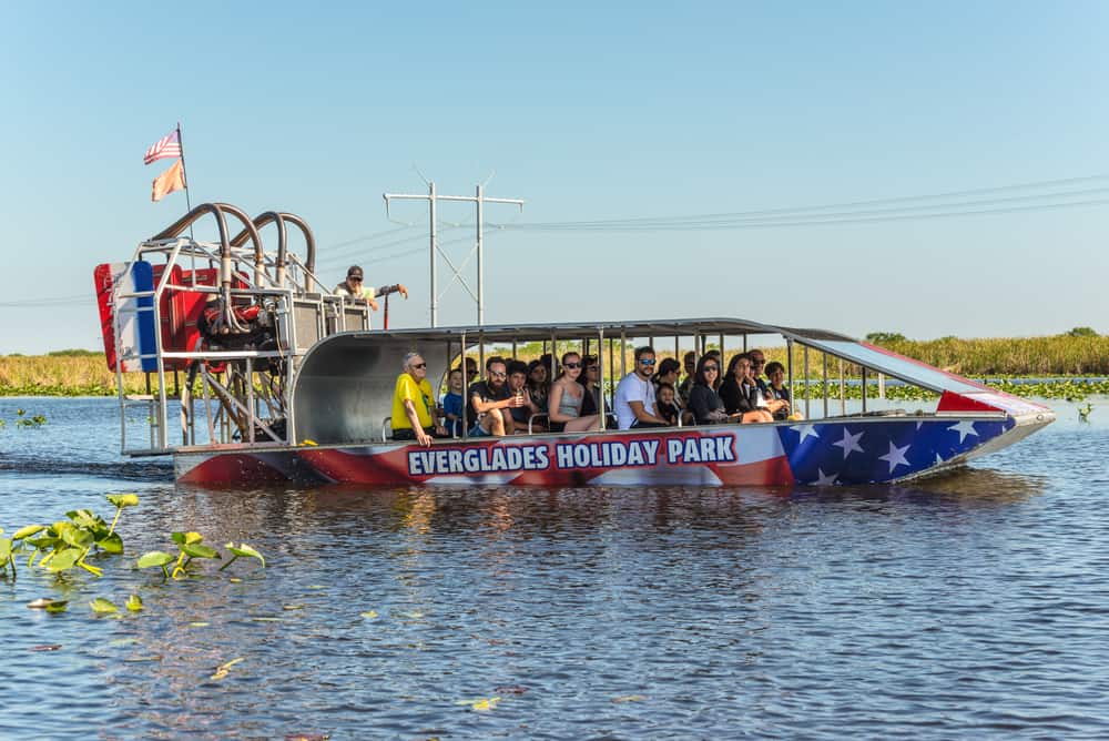 Everglades Holiday Park Fort Lauderdale your tour includes a 1 hour narrated Airboat ride and then a 15 minute live alligator rescue show