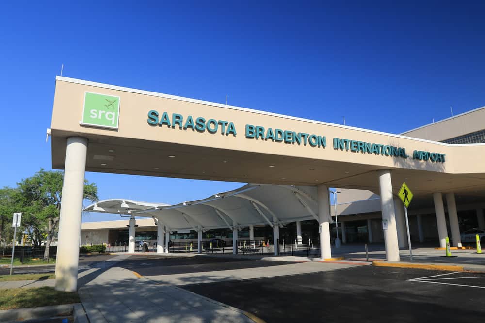 Head to smaller regional airport Sarasota just minutes from Siesta Key Beach