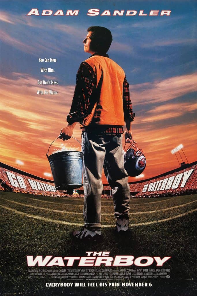 The Waterboy was actually filmed in Florida despite being set in Louisiana