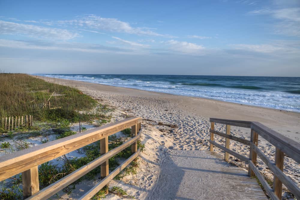 Head to Canaveral National Seashore for an unspoiled area of coastline