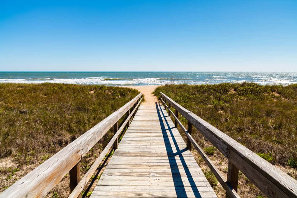 If you're a fan of shelling, then South Ponte Vedra Beach is one of the best beaches in Saint Augustine for you!