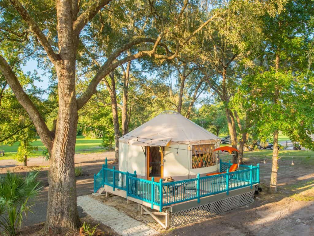 the Yurt at Danville Airbnb in Florida