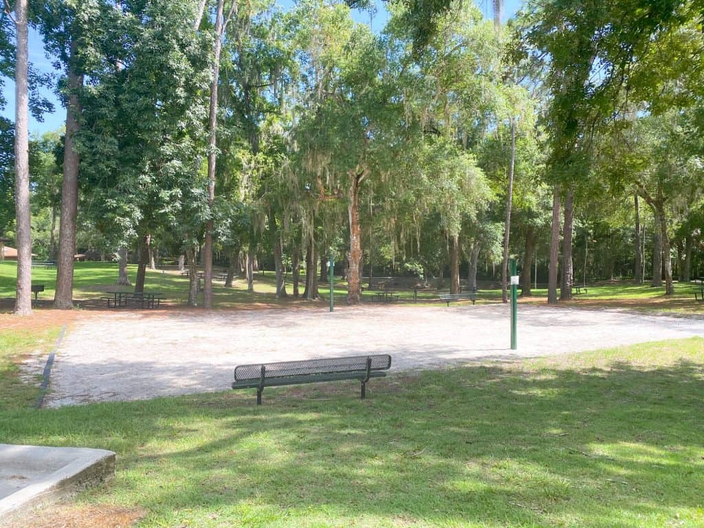 beach volleyball at kelly park in florida