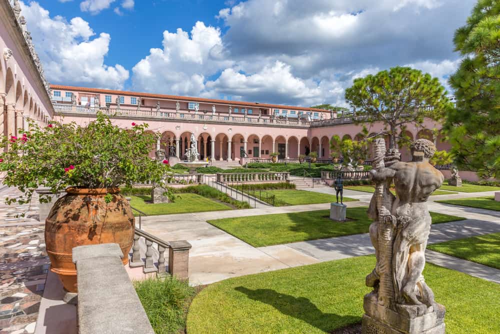 the Ringling Museum in Florida has so many exhibits: from art, to gardens, to an interactive circus exhibit! 