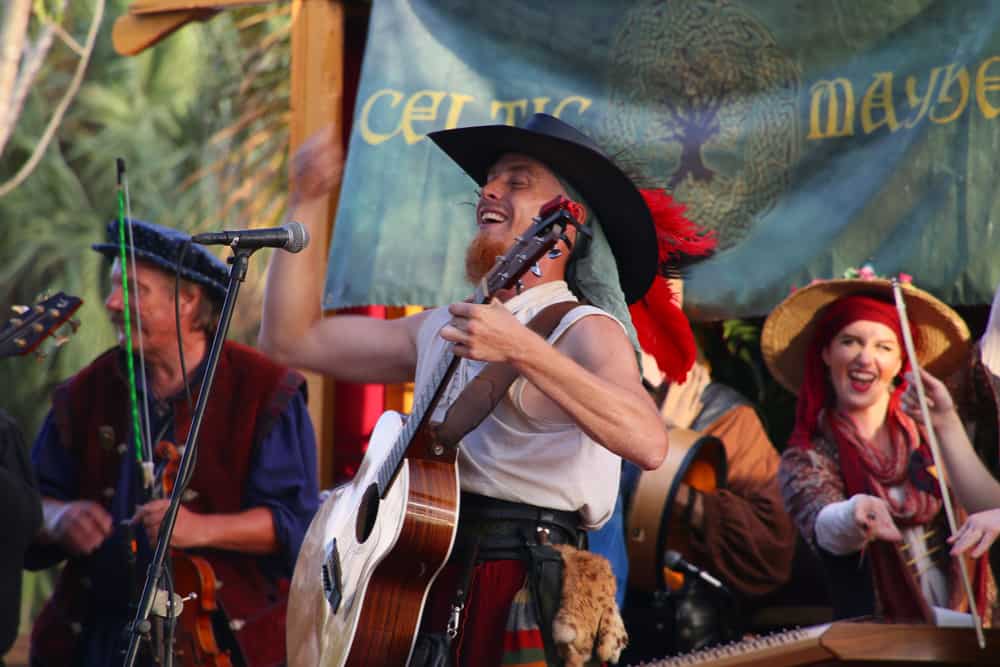 One of the Celtic music festivals in Florida held in St. Augustine.