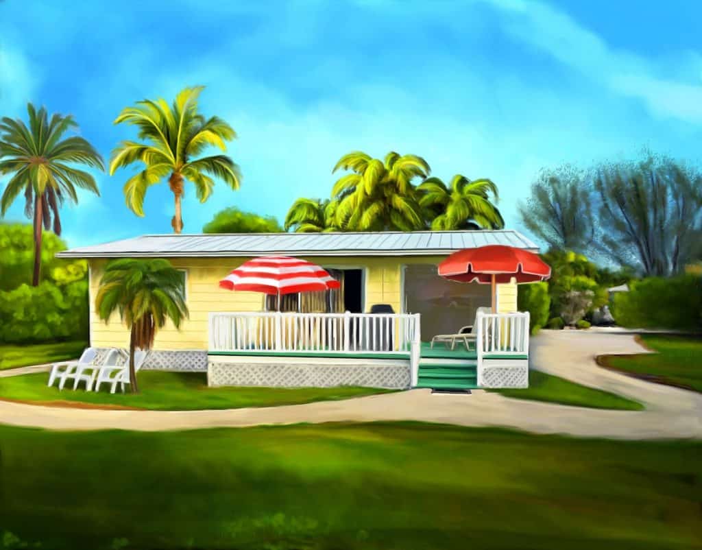 The sunny shell basket is a Sanibel Cottage located on Sanibel Island in Florida.