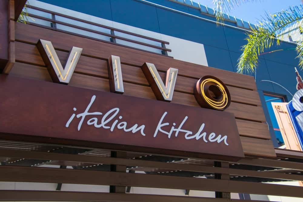 Vivo Italian Kitchen is one of the Italian places to eat in Orlando.