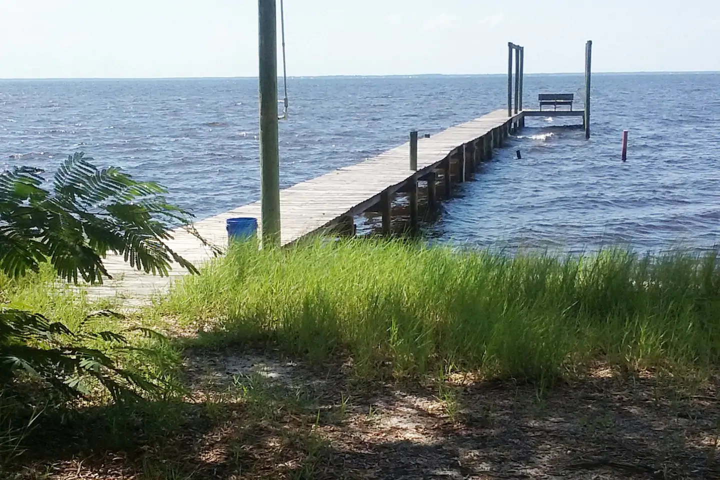 Photo of a Waterfront Cabin On The Bay, one of the best cabins in Florida.