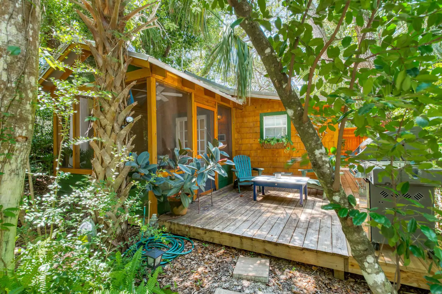 Photo of a Romantic Cabin In Quiet Wooded Lot, one of the best cabins in Florida.
