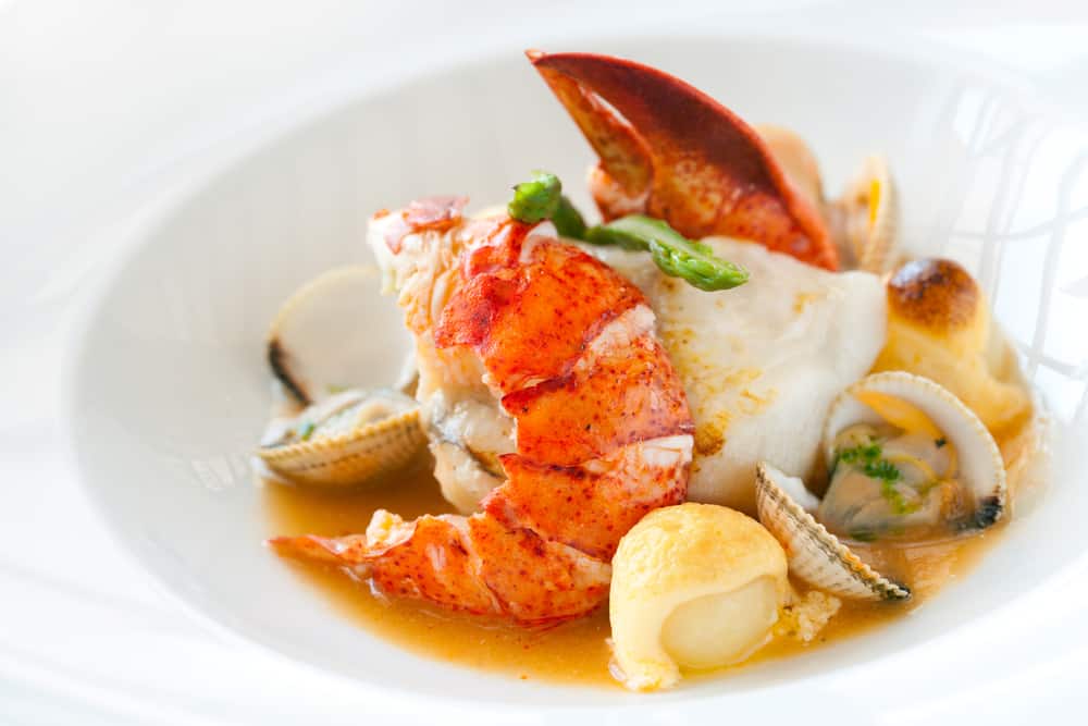 Seafood is served at Restaurant Orsay in Jacksonville