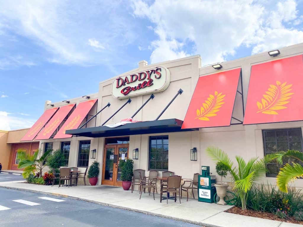 Daddy's Grill is open for breakfast and lunch and provides diner type menu items for places to eat in Oldsmar.