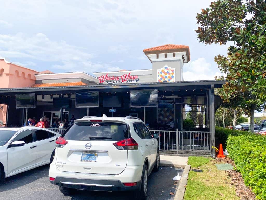 Whiskey Wings is a great place to catch a sports game while eating American comfort foods.