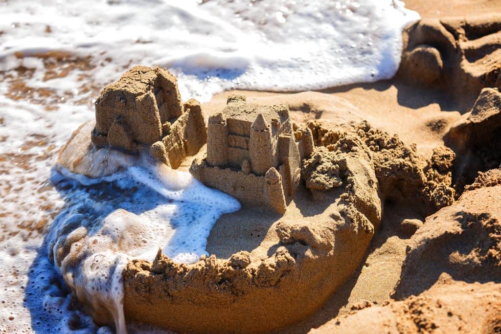 Building sandcastles is one of the best things to do in Destin with the help of trained professionals.