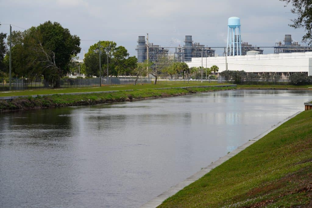 The waters of Manatee Park in Fort Myers, Florida.