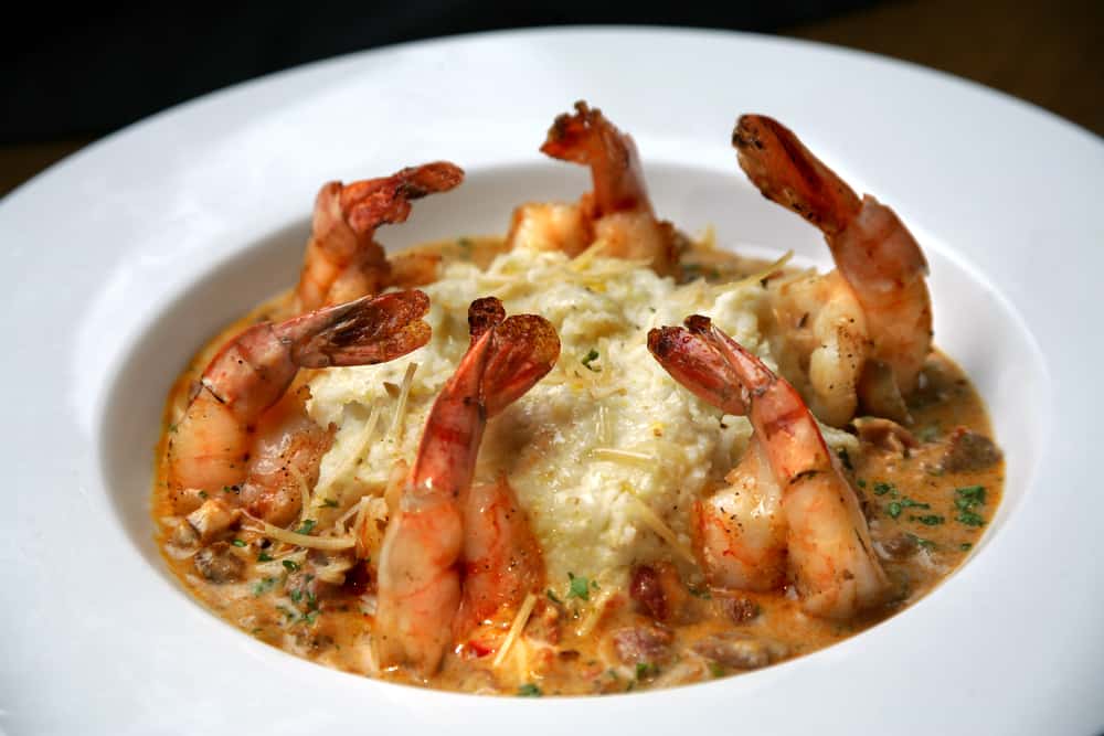 Try the shrimp and grits at one of the midtown restaurants in Tallahassee