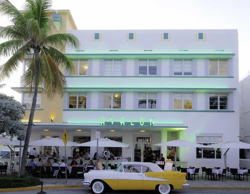 The Avalon boutique hotel on south beach