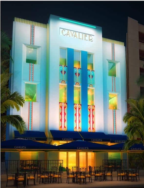 An art deco boutique hotel on south beach