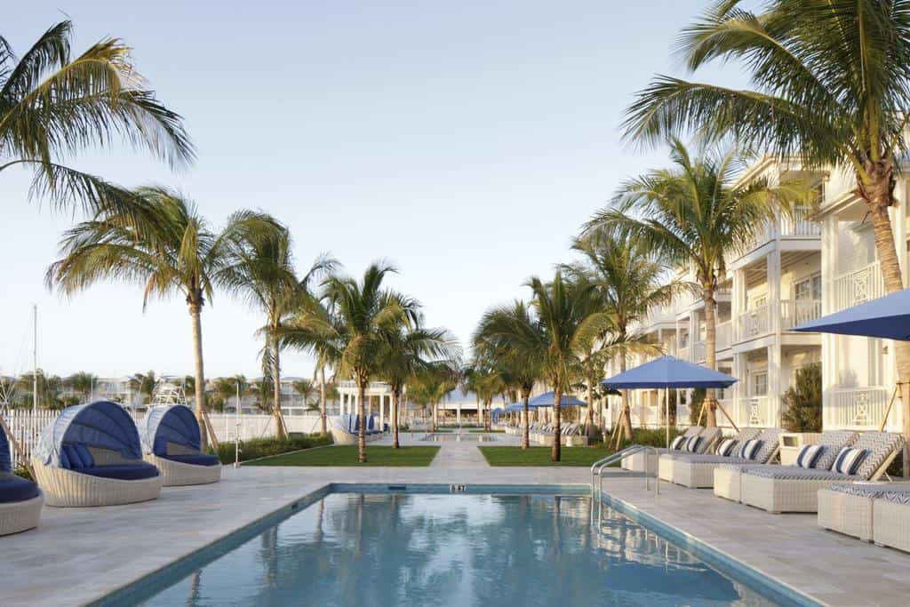 A lovely pool at a luxury hotel