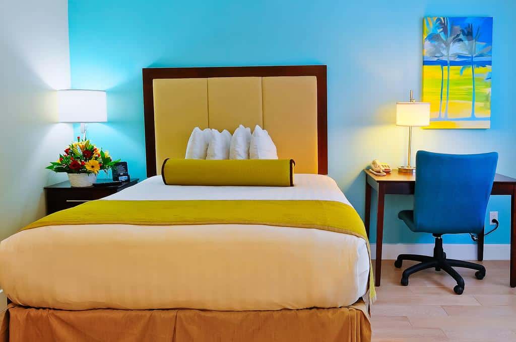 The bright room at the Silver Palms at Key West