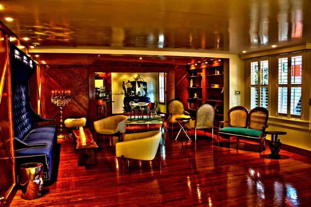 he Saint Hotel Key West Autograph Collection by Marriott  is a luxury hotel in key west that is super colorful