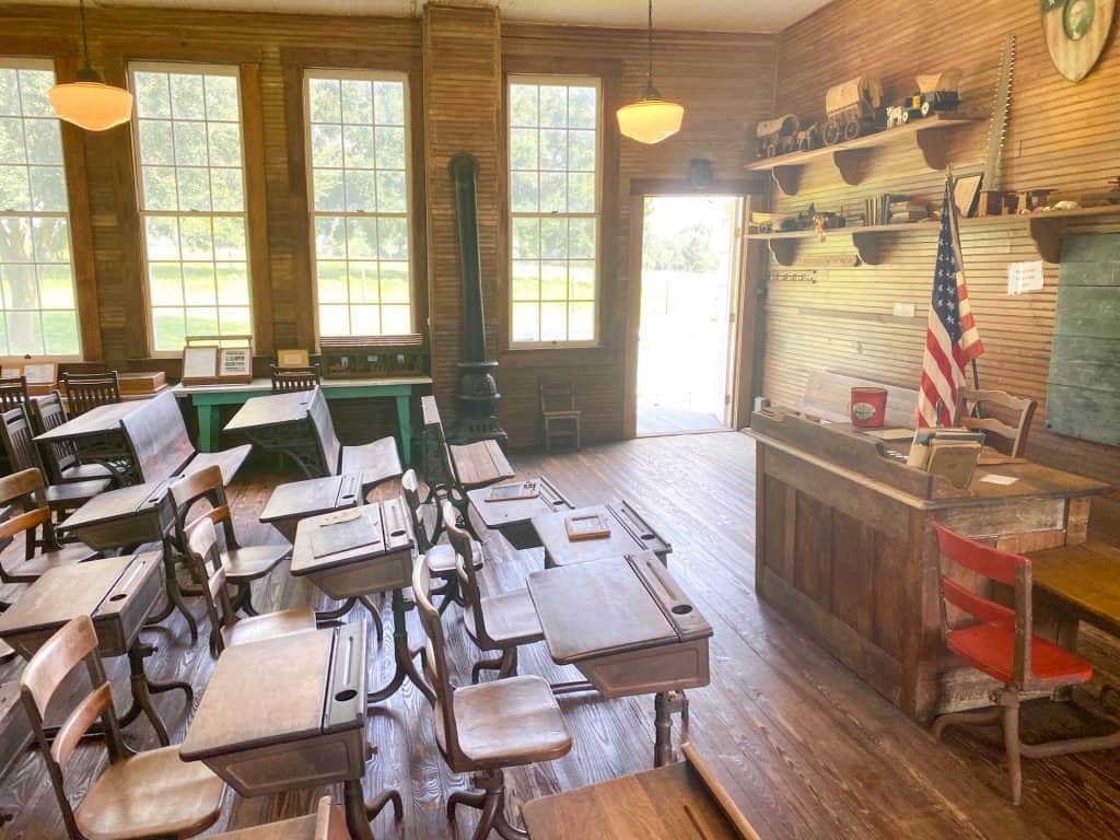 The schoolhouse at the Pioneer Museum in Dade City, one of the best Dade City attractions.