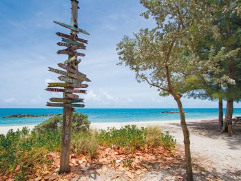 A beautiful beach in Key West in an article about key west beaches