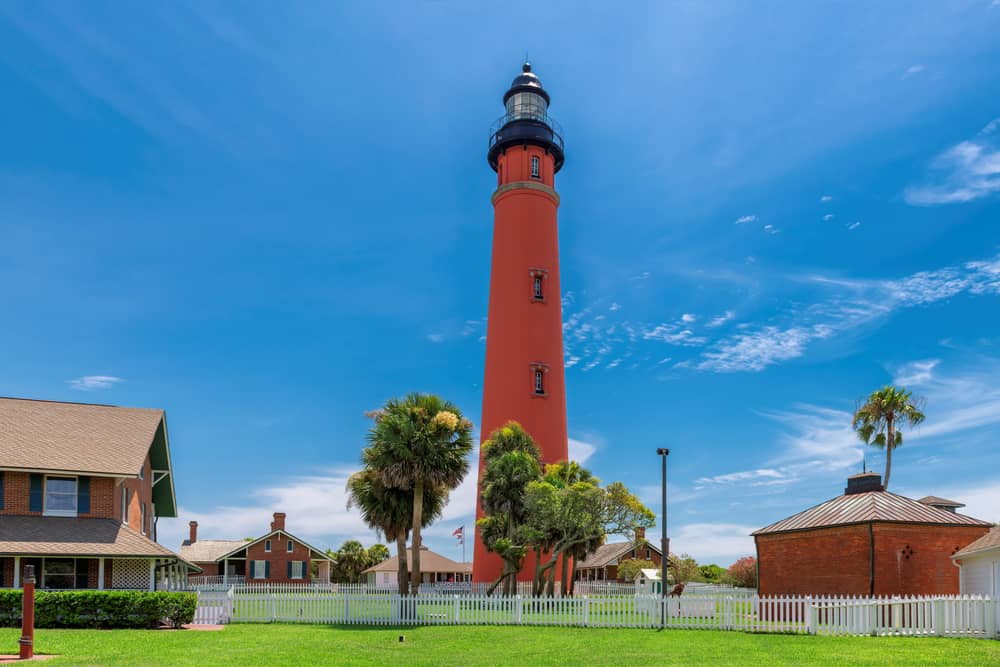 The lighthouse that looks over Daytona