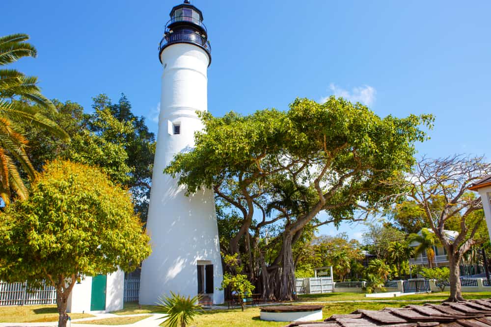 One of the lighthouses in Florida, the Key West Lighthouse