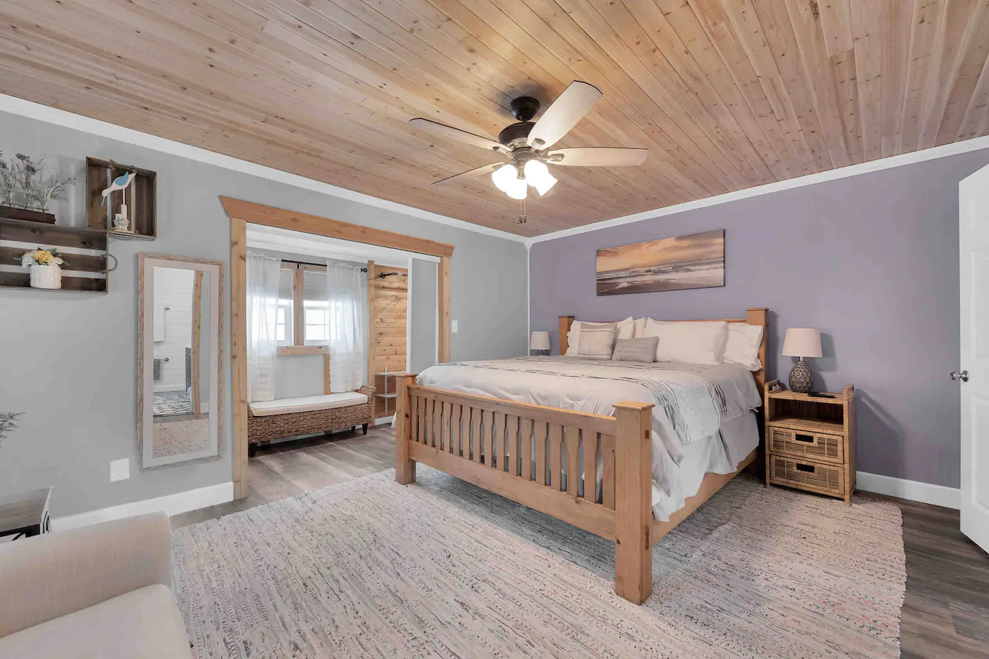 Photo of a bedroom inside an Airbnb in Destin.