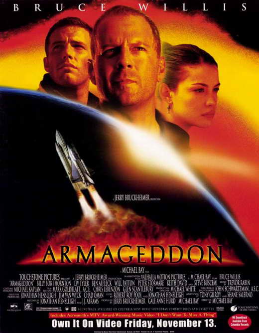 Armageddon has one scene set in Florida and really is a must watch!
