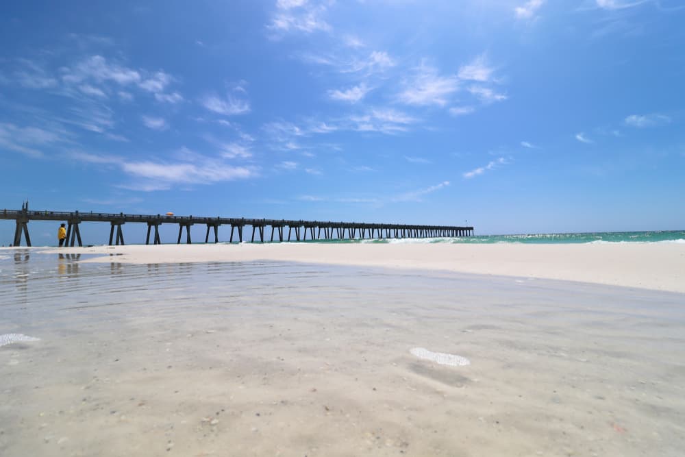 Deserted Navarre a florida gulf beaches