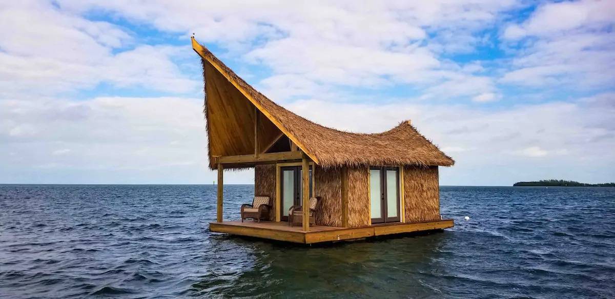 floating airbnb in the keys