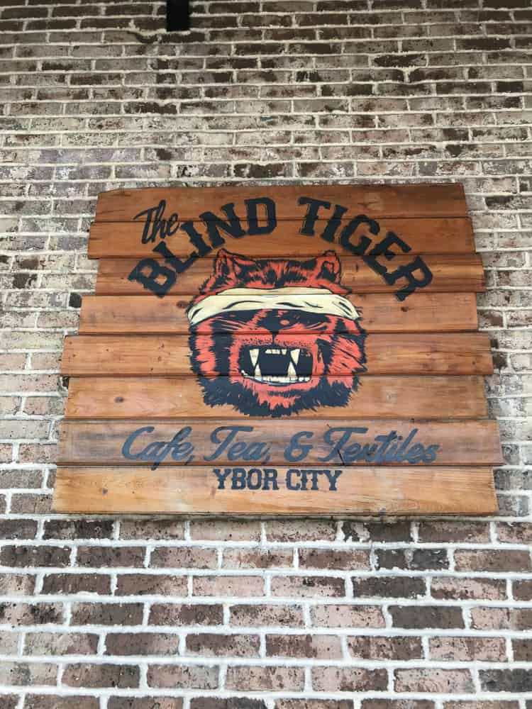 Head to Blind Tiget coffee company in downtown ybor