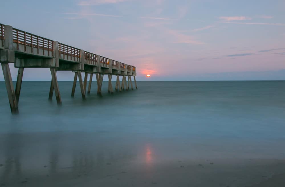 A beautiful sunrise on Vero beach