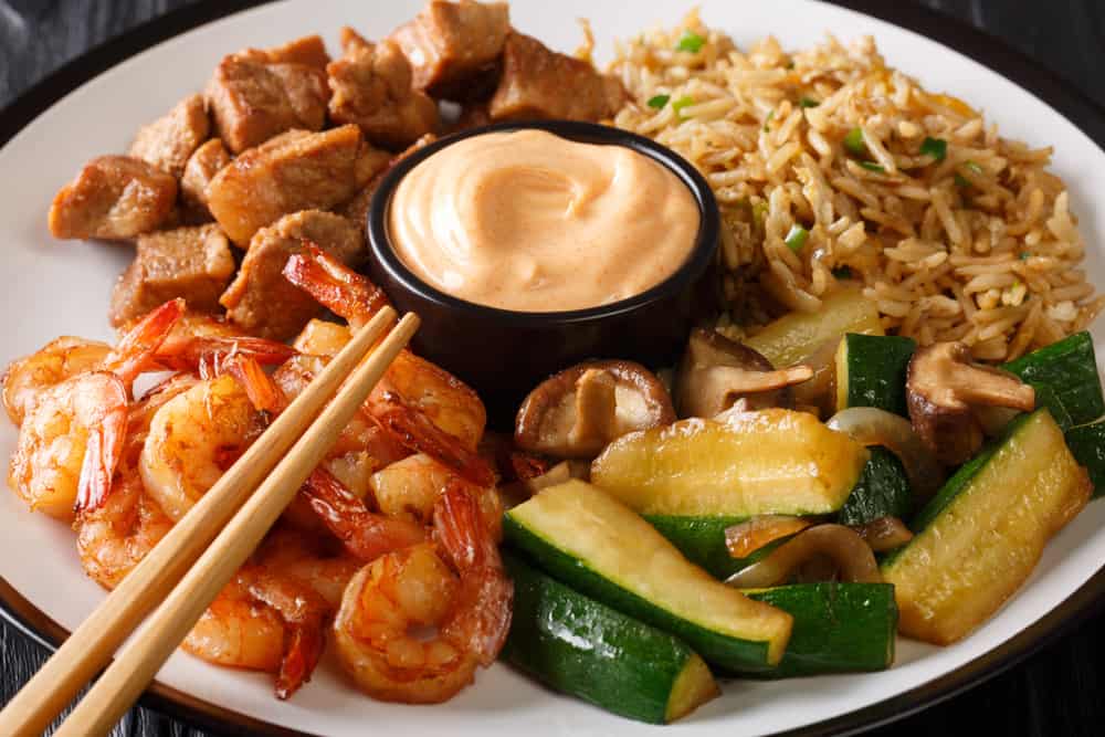 Try the all you can eat hibachi menu at Sushi masa