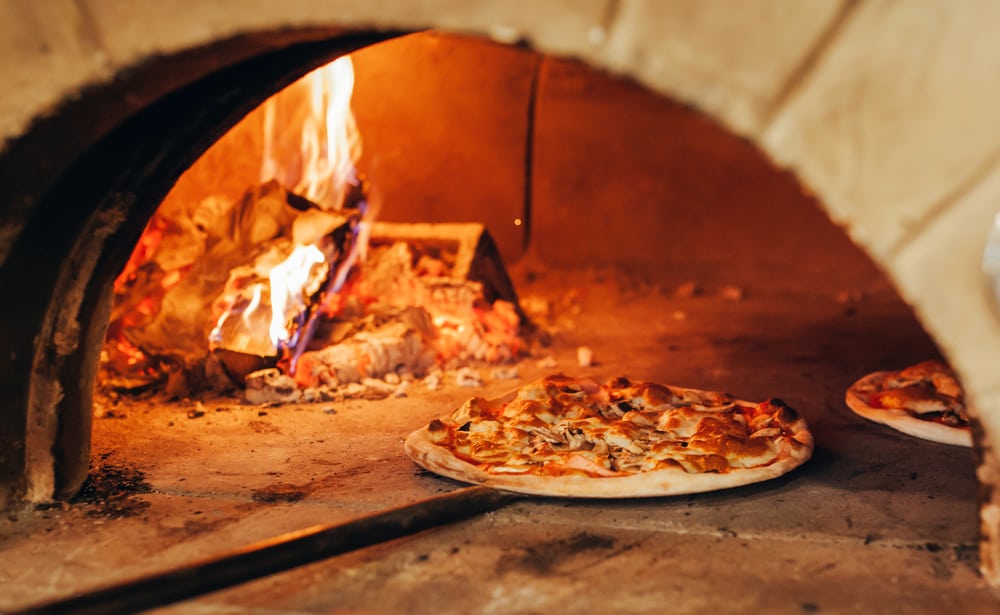 Try the wood fired pizza at this Pensacola Pizzeria with an oven imported from italy