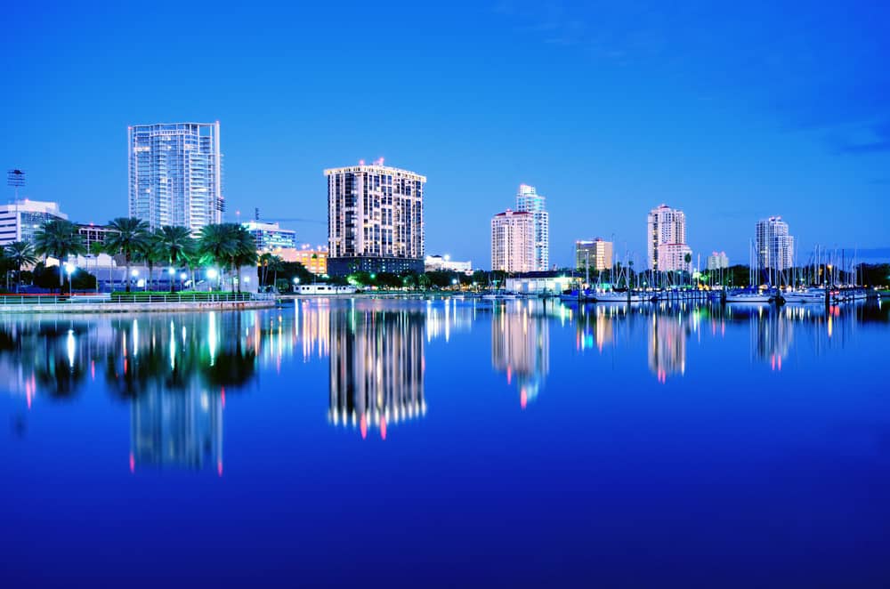 Saint Petersburg is one of the best beach cities in Florida on the gulf coast