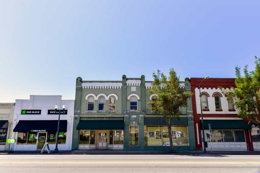 Downtown Quincy, just to the north of Tallahassee in Florida's panhandle.