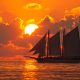 sunset boat tour is one of the best in key west