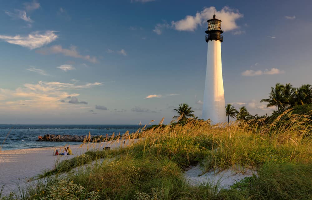 Bill Baggs Cape Florida State Park has a beautiful South Florida beach.